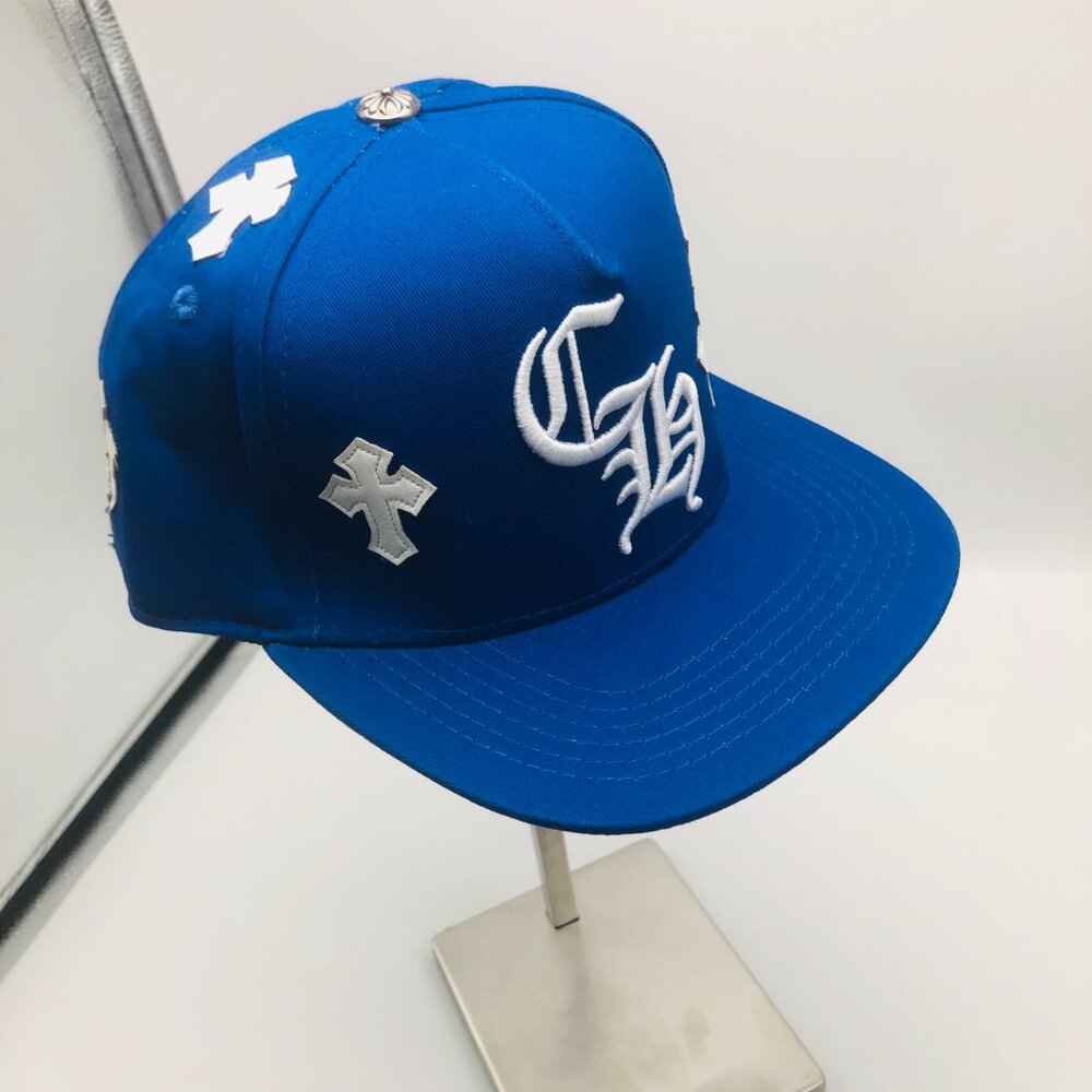 Chrome Hearts blue hat with white designSns - Picture 3 of 6